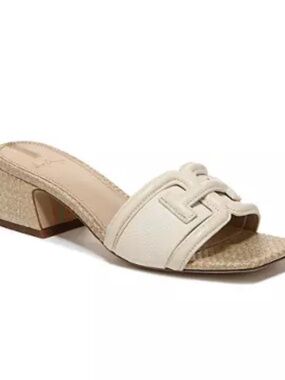Sam Edelman Waylon Heeled Sandal White